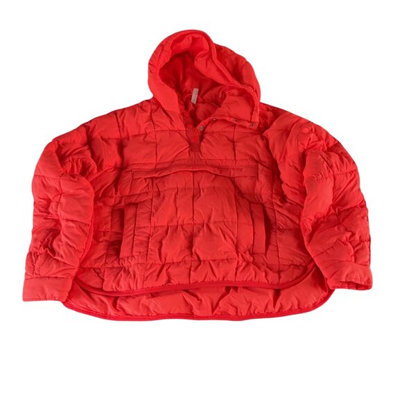 NWOT Free People Movement Pippa Packable Pullover Puffer Quilted Hooded Jacket K - Picture 2 of 12